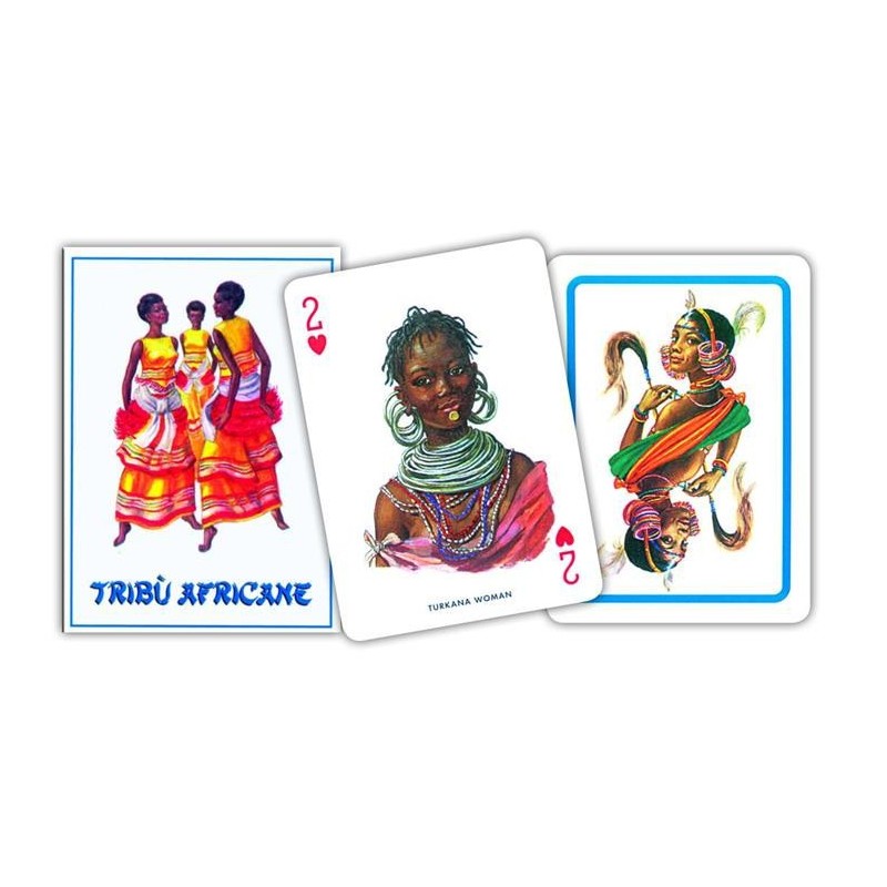 Cartes à jouer Tribu Africaine