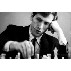 Poster Bobby Fischer Archival Photo