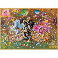 Puzzle 2000 pièces - The Kiss de Mordillo