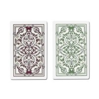 Cartes à jouer Kem Jacquard Burgundy / wide standard