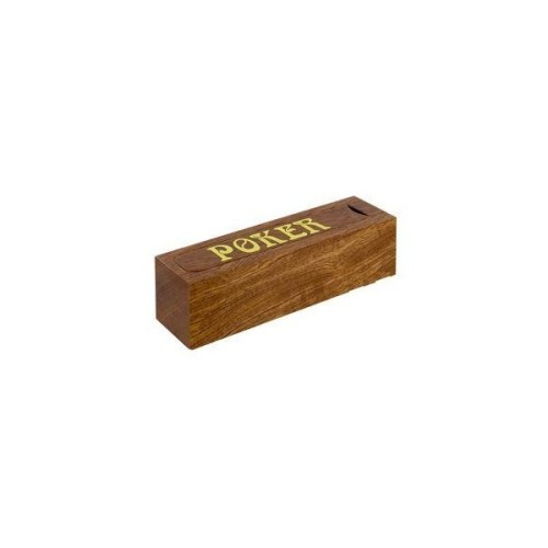 Coffret en bois pour Dés de Poker