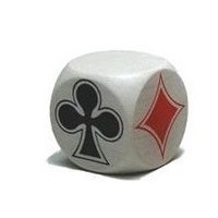 Dé atout blanc