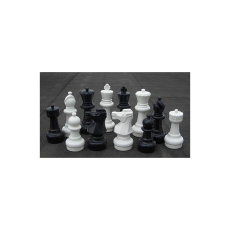 Pièces d'échecs de jardin