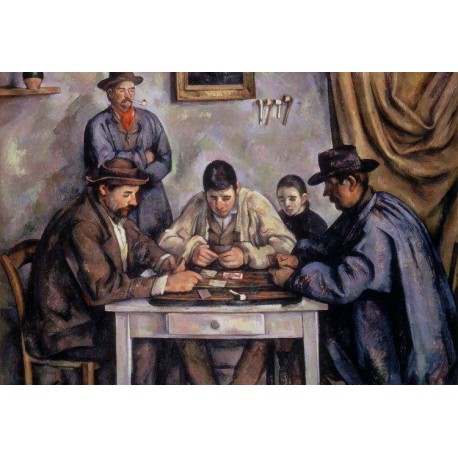 Puzzle 1000 pièces - Les joueurs de cartes de Cezanne