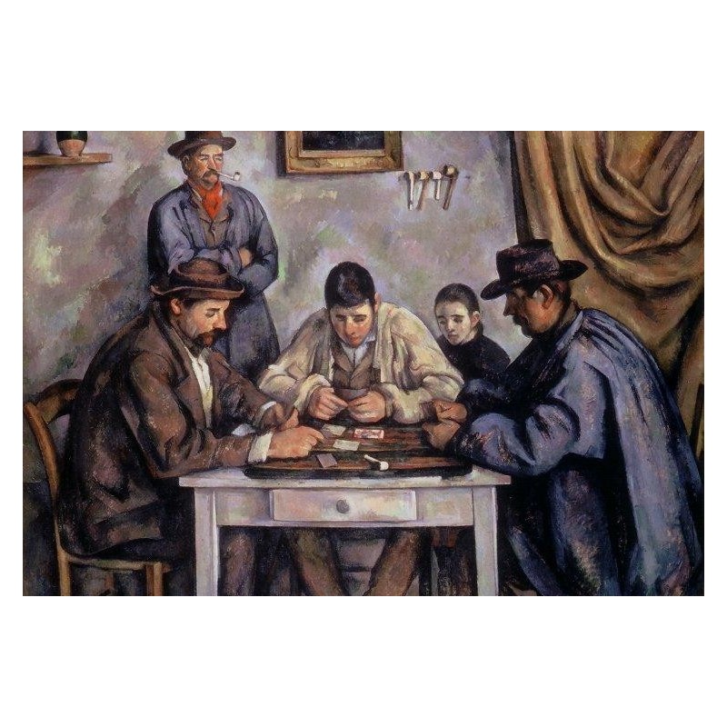 Puzzle 1000 pièces - Les joueurs de cartes de Cezanne