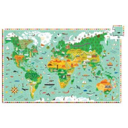 Puzzle 200 pièces - Tour du Monde