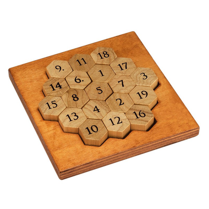 Casse-tête en bois Aristote Numbers Puzzle