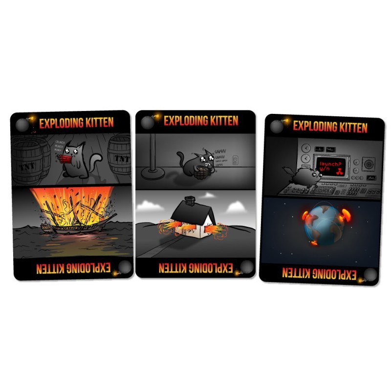 Acheter Exploding Kittens - A card game - Boutique de jeux Variantes