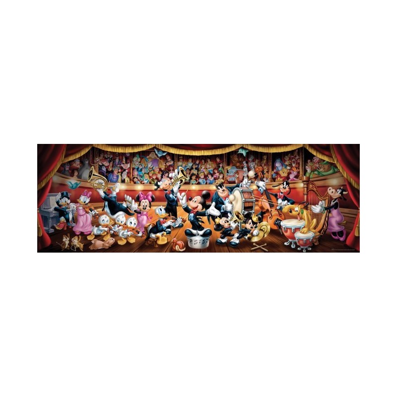 Puzzle 1000 pièces - Disney Classique Panorama