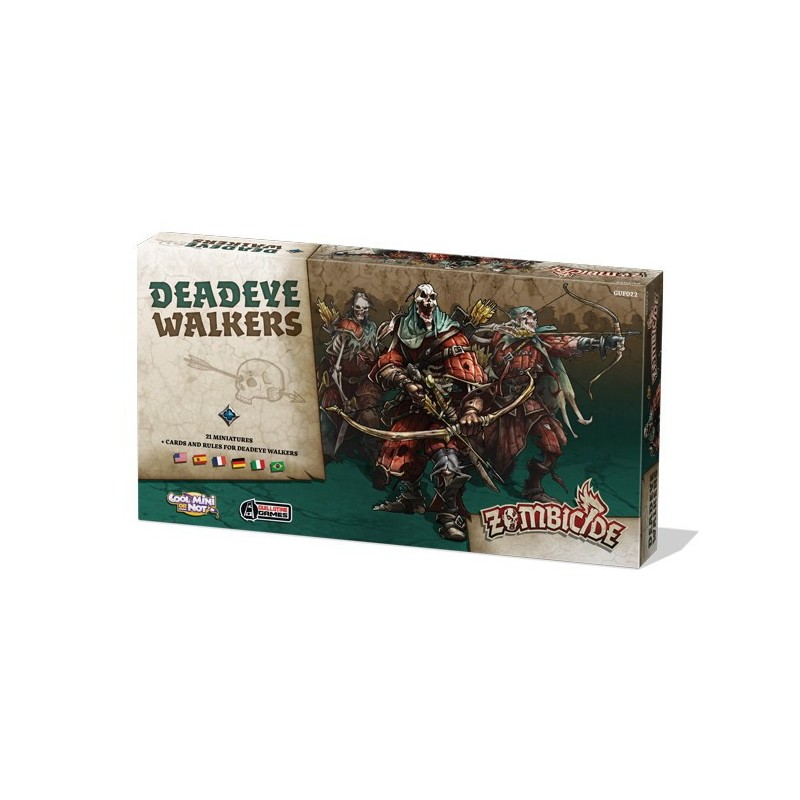 Zombicide Black Plague : extension Deadeye Walkers