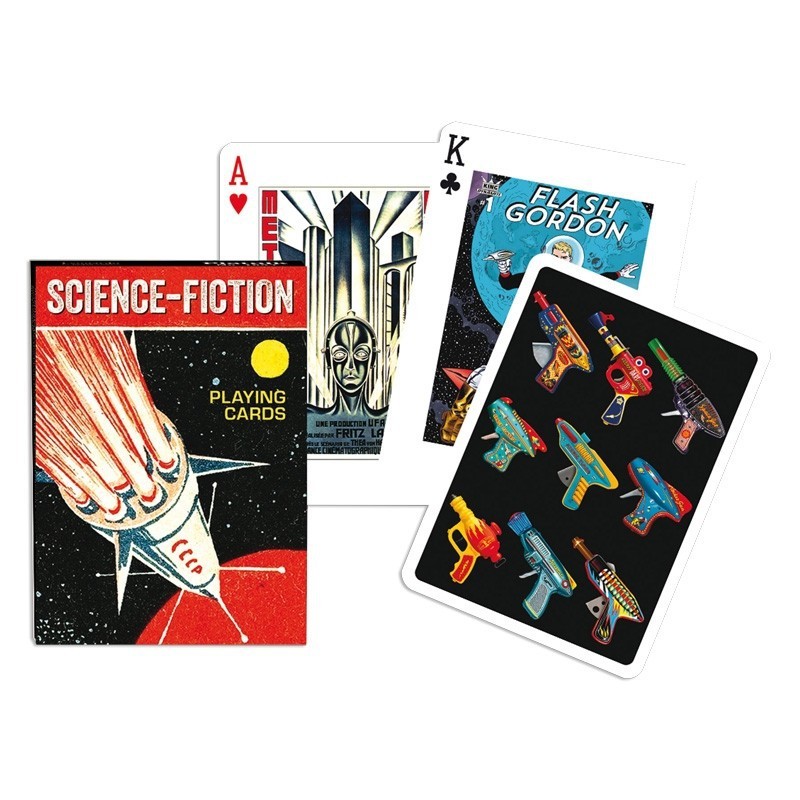 Cartes à jouer Science-Fiction