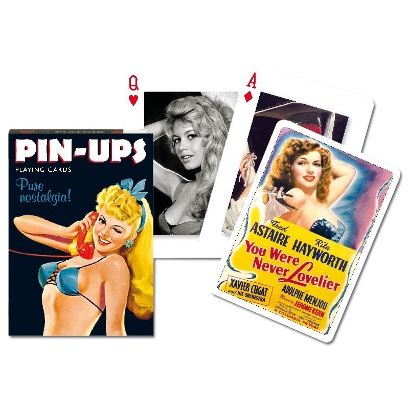 Cartes à jouer Pin-Up