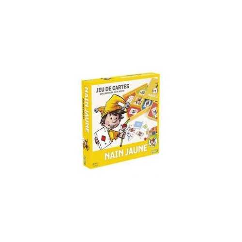 Nain jaune - coffret bois jaune