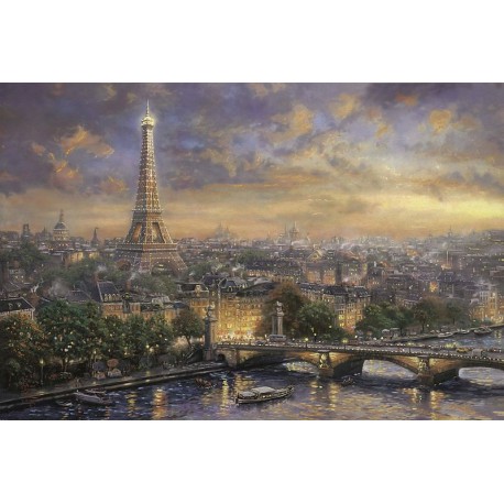 Puzzle 1000 pièces - Paris, ville de l'amour