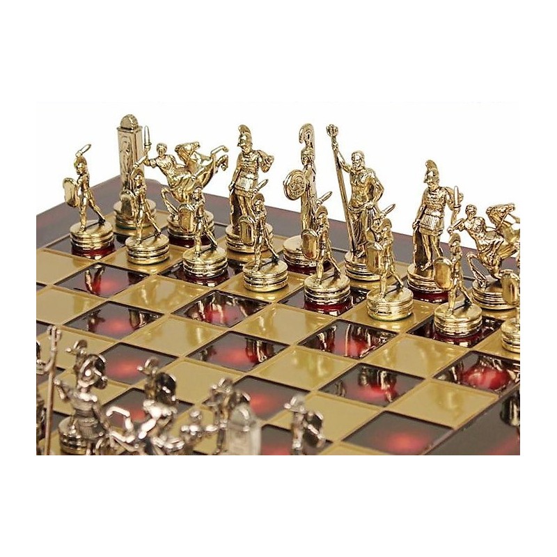 Coffret d'échecs Deluxe Dieux Grecs