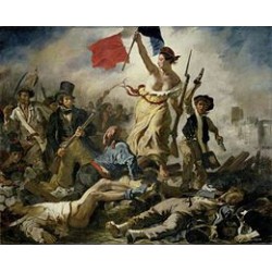Puzzle 350 pièces - La Liberté Guidant le Peuple, Delacroix