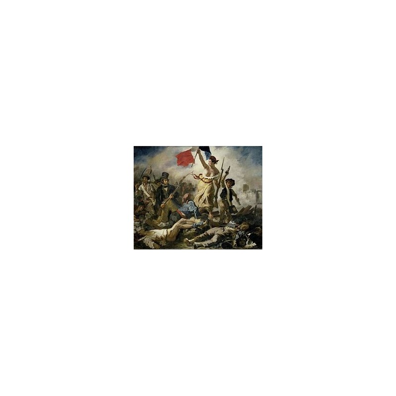 Puzzle 350 pièces - La Liberté Guidant le Peuple, Delacroix