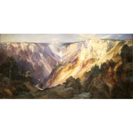 Puzzle 1000 - The Grand Canyon of the Yellowstone - Moran