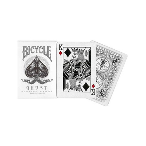 Cartes Bicycle Ghost white