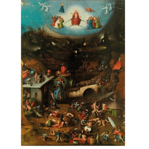 Puzzle 1000 pièces - Triptyque du Jugement dernier de Bosch