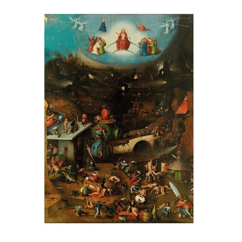 Puzzle 1000 pièces - Triptyque du Jugement dernier de Bosch