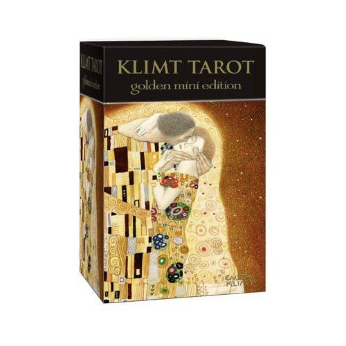 Mini tarot divinatoire Klimt édition doré