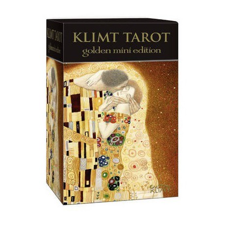 Mini tarot divinatoire Klimt édition doré