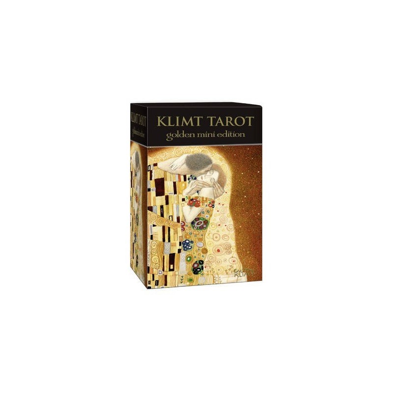 Mini tarot divinatoire Klimt édition doré