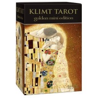 Mini tarot divinatoire Klimt édition doré