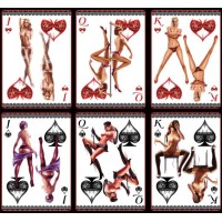 Cartes à jouer Striptease