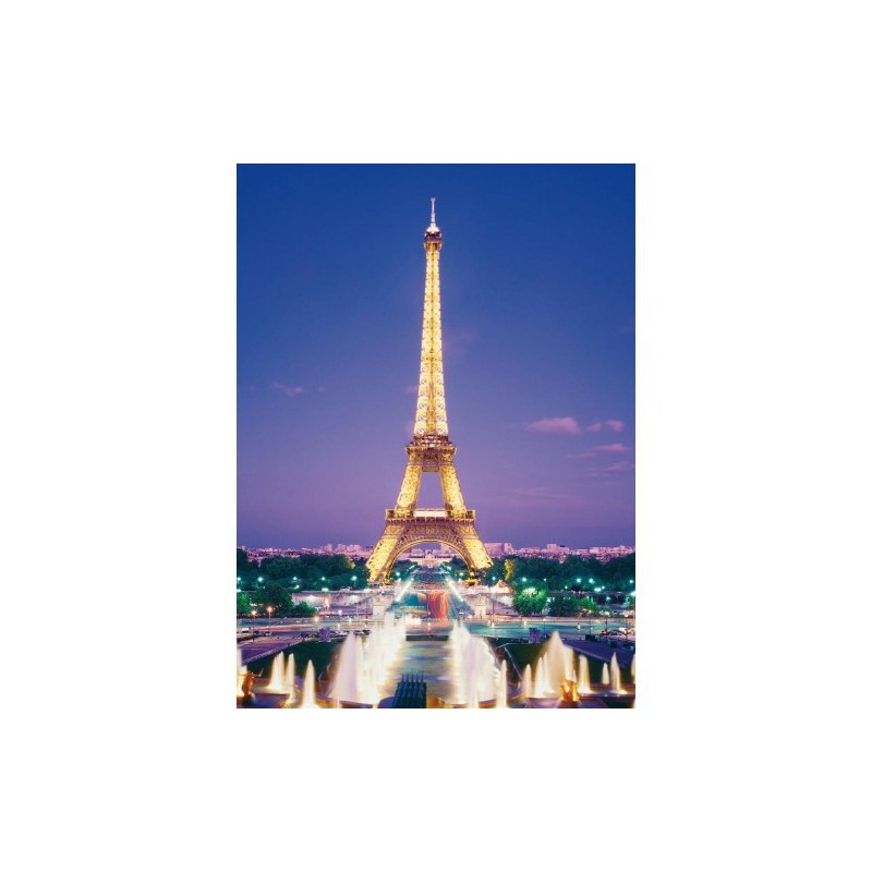 Puzzle 1000 pièces - Paris: Tour Eiffel à l'Aube