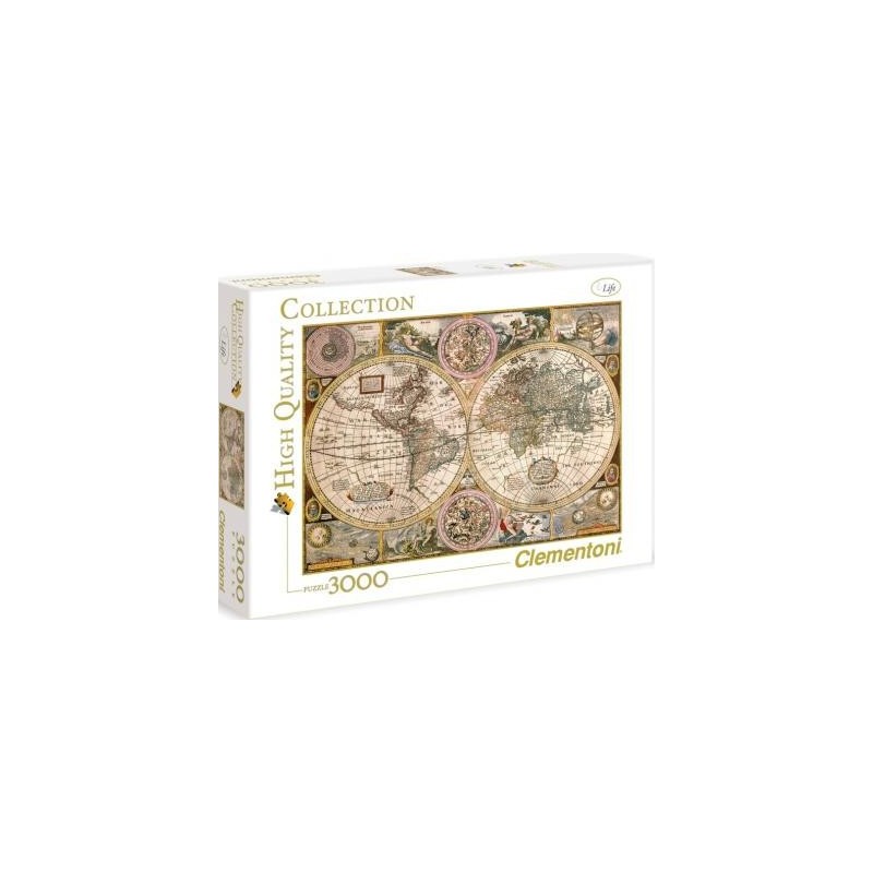 Puzzle 3000 pièces - Carte Antique - Boutique de puzzles Variantes