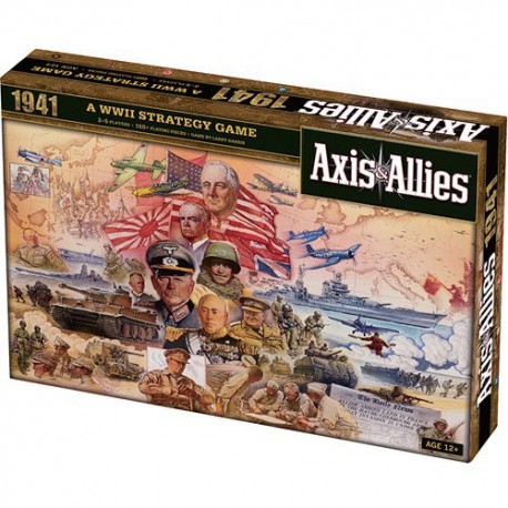 Axis & Allies 1941 WWII Strategy Game (Anglais)