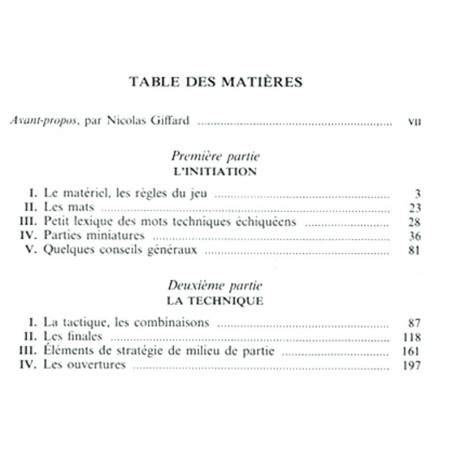 GIFFARD, BIENABE - Le nouveau guide des échecs