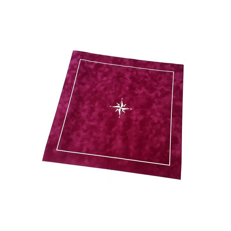 Tapis de cartes Bordeaux 60 cm