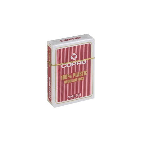 Cartes à jouer Copag poker regular rouge