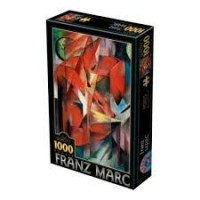 Puzzle 1000 pièces - Renards de Franz Marc