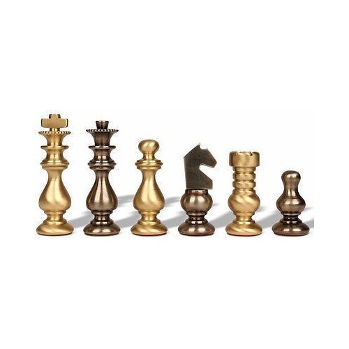 Pièces d'Echecs Métal Classic French - Taille 3