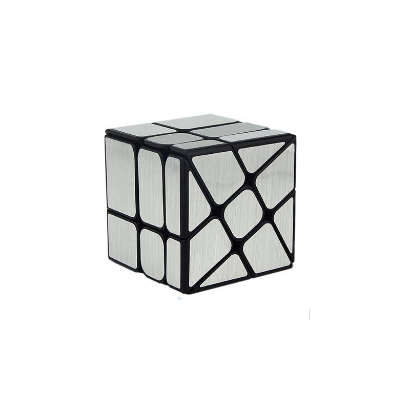 Cube 3x3 Wind Mirror Argent - Moyu