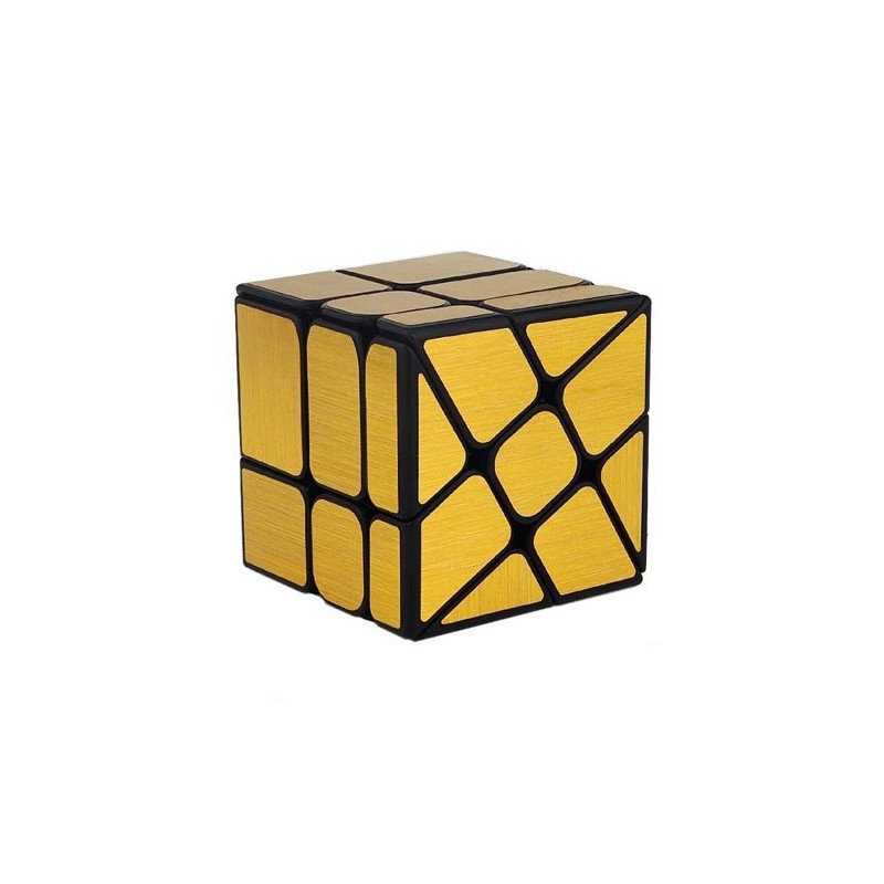 Cube 3x3 Wind Mirror Doré - Moyu