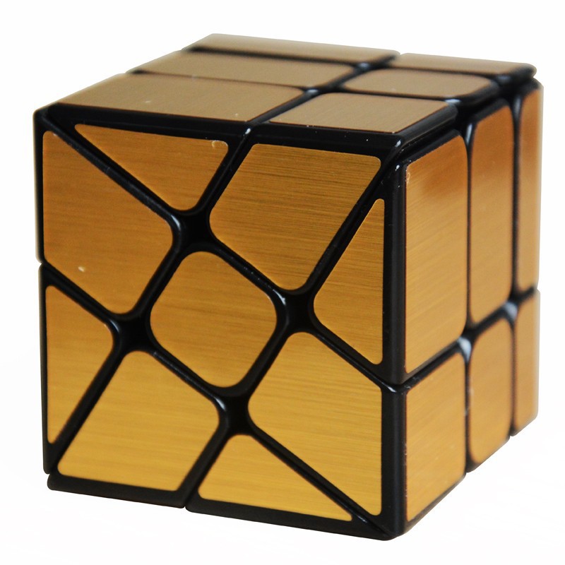 Cube 3x3 Wind Mirror Doré - Moyu