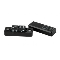 Dés en métal Gravity Dice Metal Black x2