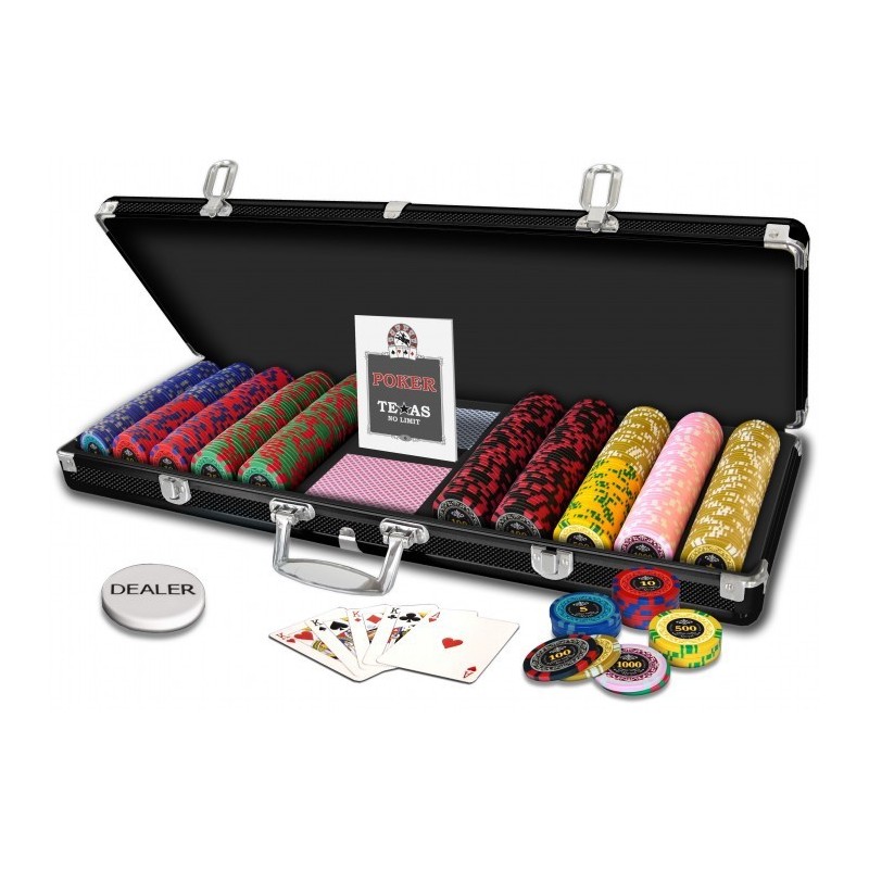 Mallette Poker 500 jetons Royal