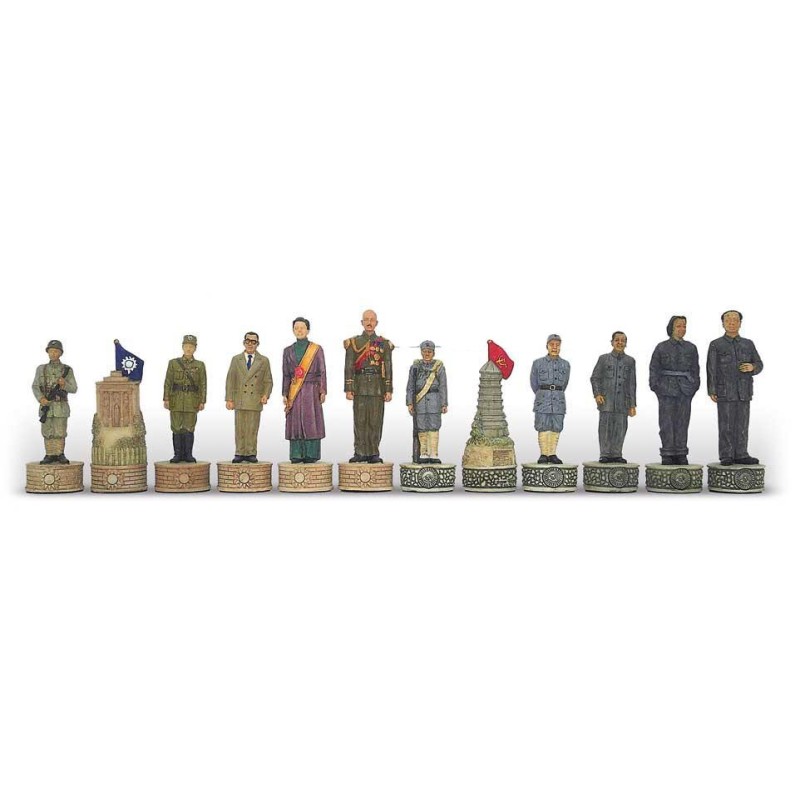 Figurines Mao Tse Tung vs Nationalistes - Taille 3