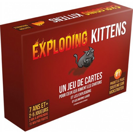 Exploding Kittens - Jeu de cartes