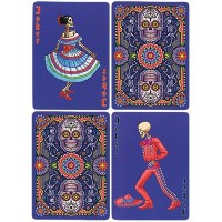 Cartes à jouer Dia de los muertos 