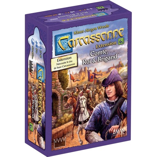 Carcassonne Extension Comte, Roi et Brigand