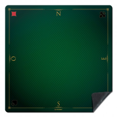 Tapis de cartes Prestige 60x60cm vert
