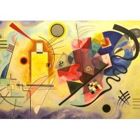 Puzzle 1000 pièces - Jaune, Rouge, Bleu - Kandinsky