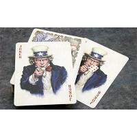 Cartes à jouer Bicycle US Presidents Rouge